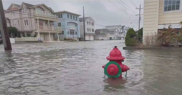 Declaran el estado de emergencia en Nueva Jersey y Nueva York por inundaciones