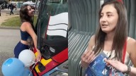 Mujer que se casó con Transmilenio celebró su primer aniversario de bodas