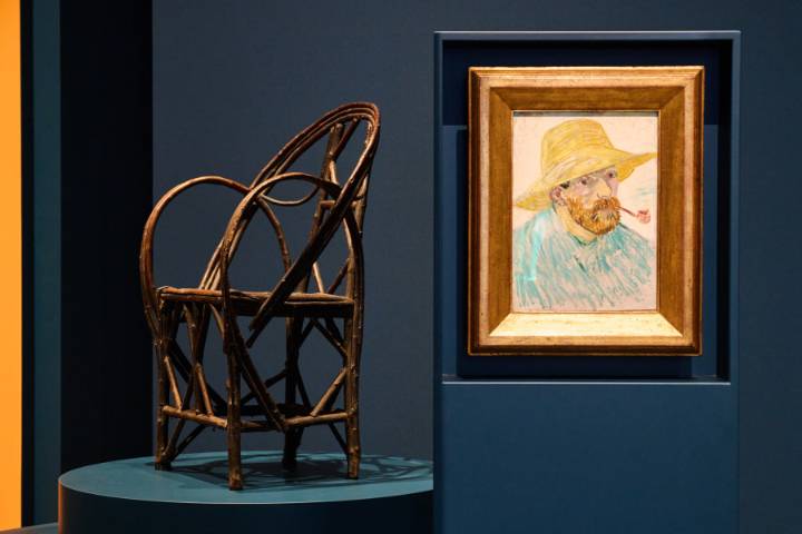 A postman, his family and a chair: Van Gogh museum reunites painting in exhibition