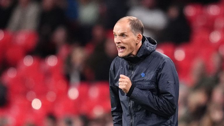 Thomas Tuchel criticises England fans after Wales win at Wembley