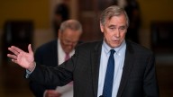 Democratic senator holds Senate floor for 13 hours and counting to protest Trump