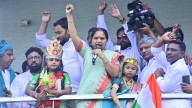 Out of KCR’s shadow, Kavitha launches Janam Bata, vows to chart her course