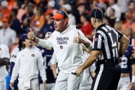 Auburn suffers goal line fumble, lost momentum, to fall to No. 10 Georgia 20