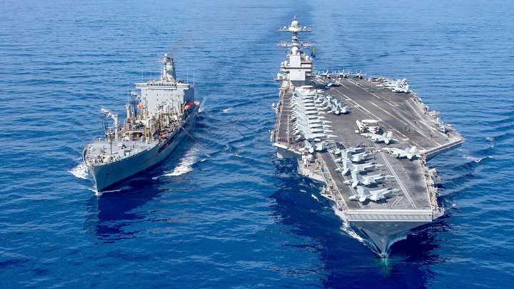 Cómo es el poderoso buque de guerra USS Gerald R. Ford que será enviado al Caribe