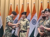 Shivani earns BSF promotion