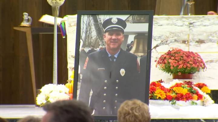 Memorial service honors fallen Wethersfield firefighter one year after death