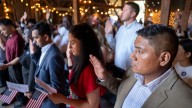 See photos as new Americans are sworn in at Living History Farms