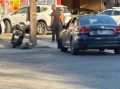 1 injured after crash involving motorcycle
