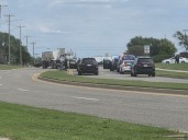 One dead in crash with semi-truck in east Wichita