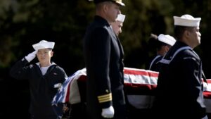 ‘Finally home’: Fallen WWII pilot from Utah is laid to rest after 81 years