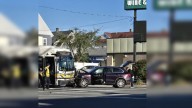 No injuries after crash involving MBTA bus in Revere