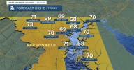 Seasonable with some sun on this Tuesday