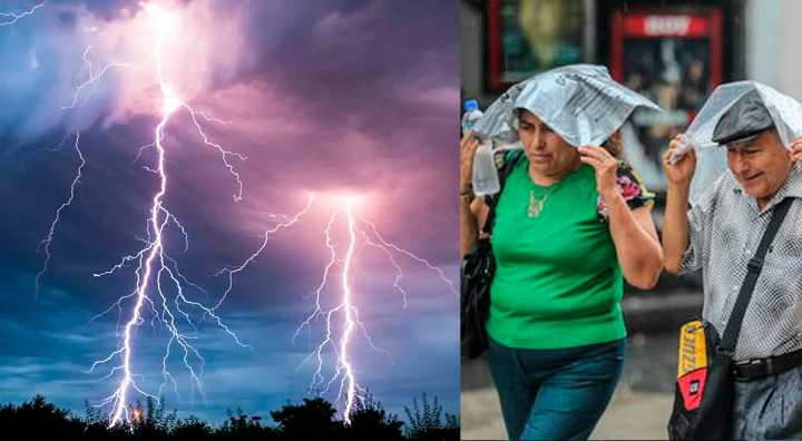 Senamhi advierta la ocurrencia de descargas eléctricas y extremas lluvias desde este 18 de octubre en esta zona del Perú