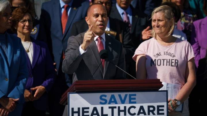 Jeffries on Thune’s ACA vote offer: GOP ‘can’t be trusted on a wing and a prayer’ 