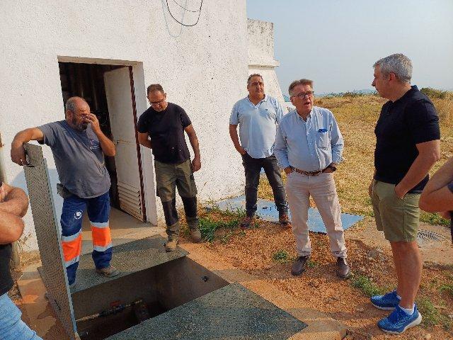 La Junta finaliza las obras de modernización del sistema de abastecimiento de agua de Vegaviana en las que ha invertido 212.000 euros