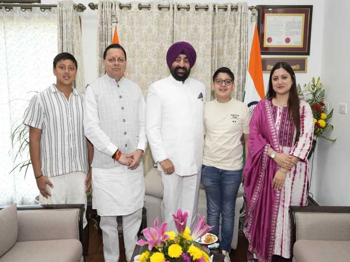 Uttarakhand CM Dhami meets governor Lt. Gen. Gurmit Singh (Retd)