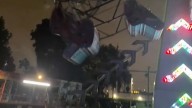 VIDEOS: El aterrador momento en el que el vagón de un juego mecánico colapsa en EE.UU.