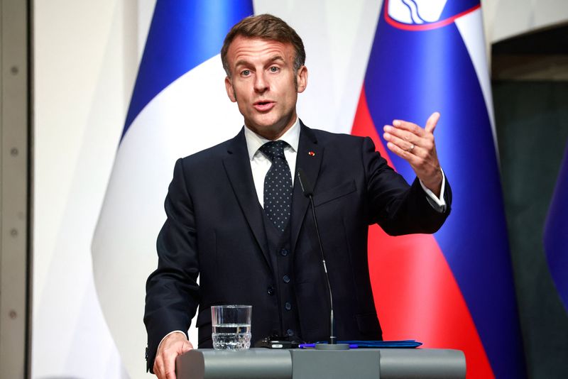 France's Macron: referendum possible to settle pension reform debate