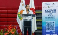 Participa Ana Paty Peralta en inauguración de congreso sobre temas internacionales