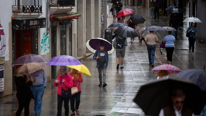 El 112 amplía la alerta amarilla por lluvias en el norte de Cáceres a toda la jornada del sábado