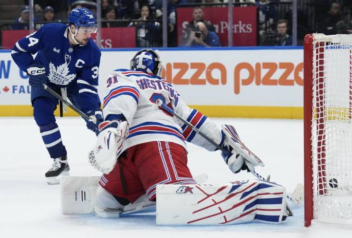 Auston Matthews scores OT winner as Maple Leafs down Rangers