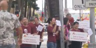 Domestic Violence Awareness Month launches with community sign