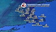 Temperatures tumble, tracking coastal storm
