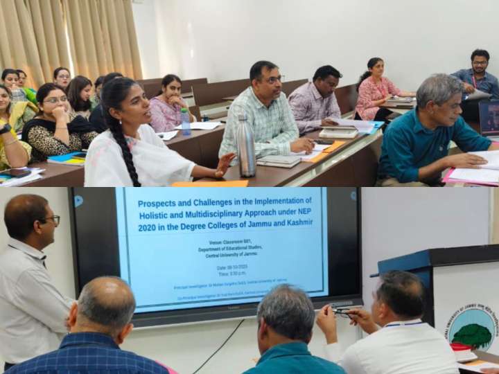 ICSSR Sponsored Research Project Consultative Meet at Central University of Jammu