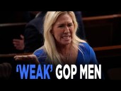 'Afraid Of Strong Republican Women': MTG Slams 'WEAK' Men In GOP