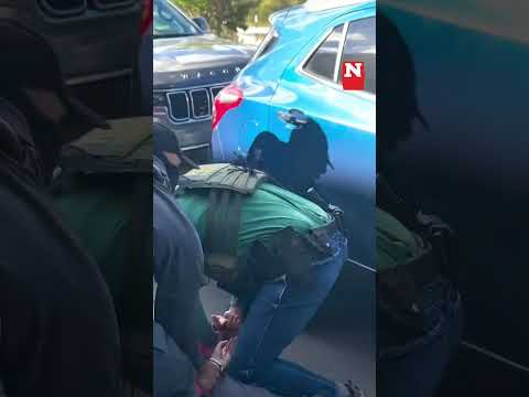 Women Screams While Detained by ICE Outside Chicago School