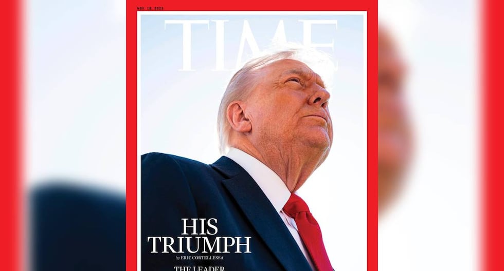 Donald Trump contento por ser portada de Time, pero critica la foto elegida 
