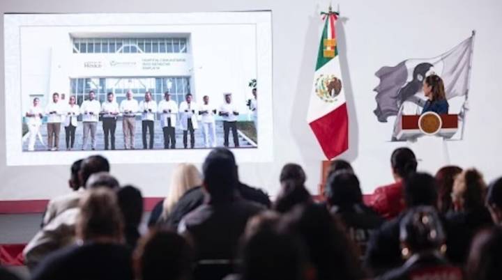 Sheinbaum inaugura hospital comunitario en Maruata con inversión de más de 330 mdp
