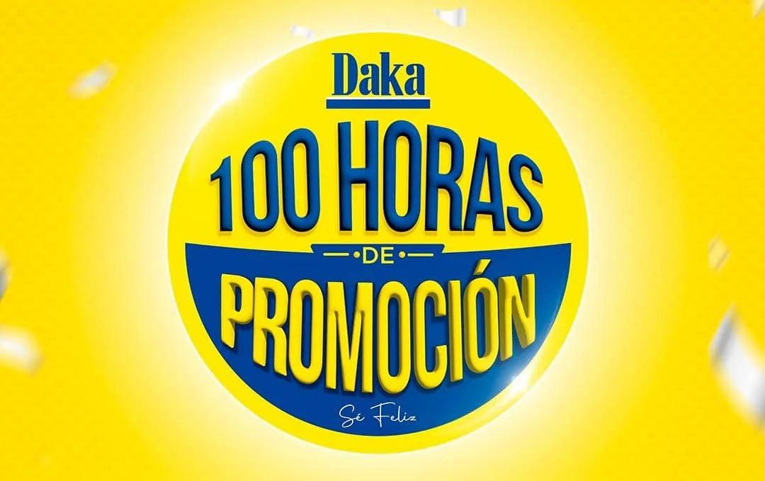 DAKA anuncia sus «100 horas de promoción» hasta el domingo 19 de octubre