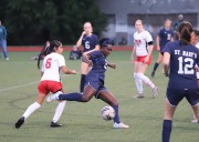 This senior soccer star scored twice to get sweet revenge against the team that ended her season last year