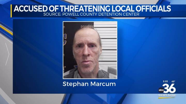 Powell County man due in court after being accused of threatening local officials