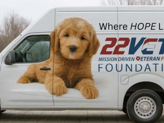 Goldendoodle from Greenville fundraiser takes role in preventing suicide among veterans
