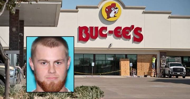 Man slaughters 3 before crashing minivan into a Buc-ee's, pinning woman to display: Police