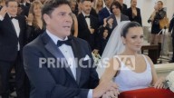 Matías Alé y Martina Vignolo dieron el "sí" en la iglesia: las fotos del emotivo casamiento