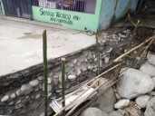 Progresan las obras de muros de contención en el río Torondoy para salvaguardar a las comunidades de Nueva Bolivia