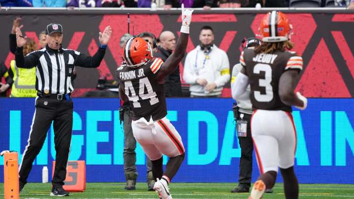 Canton's Harold Fannin Jr. scores first NFL touchdown