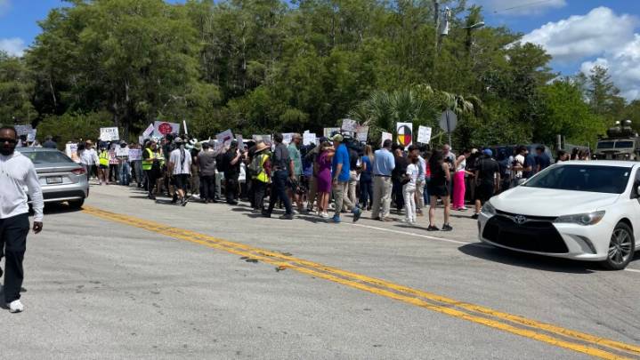 'Hands Across The Land' peaceful gathering set Sunday to protest Everglades detention center