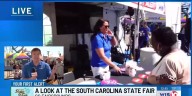 Showcasing the WIS tent at the SC State Fair