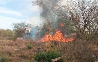 Alerta Bomberos para evitar incendios en las zonas rurales y precios baldíos