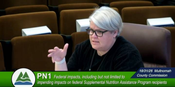 LIVE: Multnomah Co. Commission special session on SNAP benefits