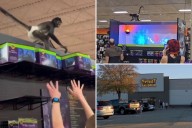 Monkey in diaper gets loose inside Spirit Halloween store: video