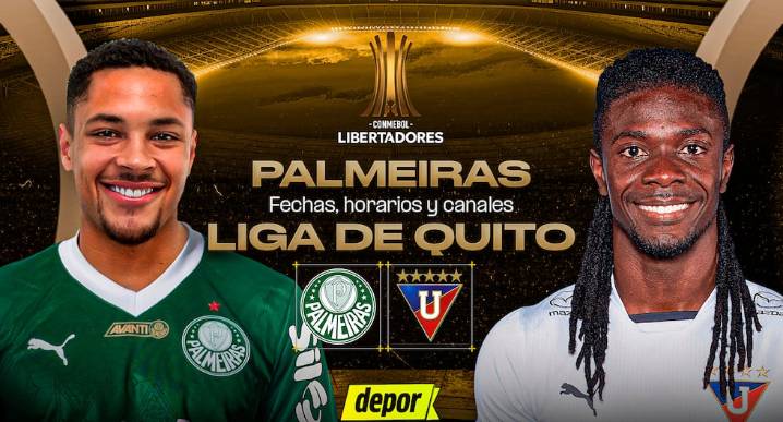 Liga de Quito vs. Palmeiras por Copa Libertadores: fecha, horarios y canales de TV