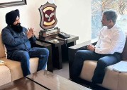 Punjab SC Commission Chairman Jasvir Singh Garhi Meets DGP Gaurav Yadav To Strengthen SC, ST Act Enforcement