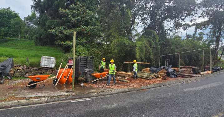 Manizales: se inician trabajos en la vía de Ternium, en etapa 2; las de Termales