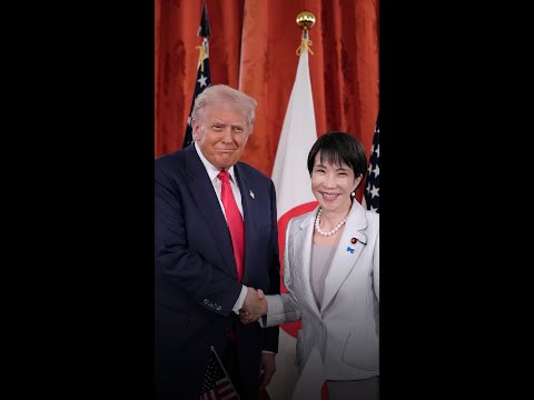 Trump Meets Takaichi, Vows Closer Japan Ties
