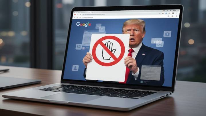 Denuncian que Google AI bloquea consultas sobre la salud mental de Donald Trump